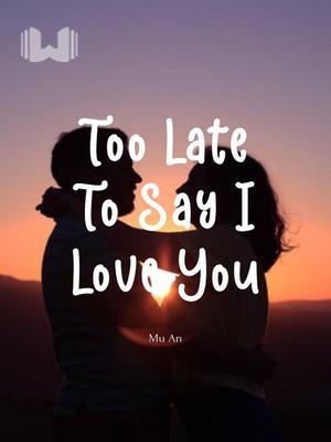 Too Late To Say I Love You